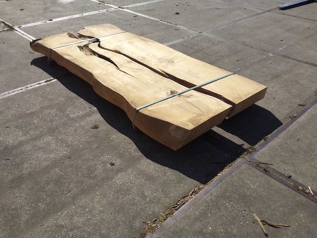 Boomstam tafelblad ceder 2450 x 1000 x 120 mm - afbeelding 1 van  1