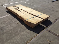 Boomstam tafelblad ceder 2450 x 1000 x 120 mm - afbeelding 1 van  1