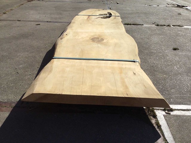 Boomstam tafelblad ceder 2520 x 670 x 60 mm - afbeelding 2 van  8
