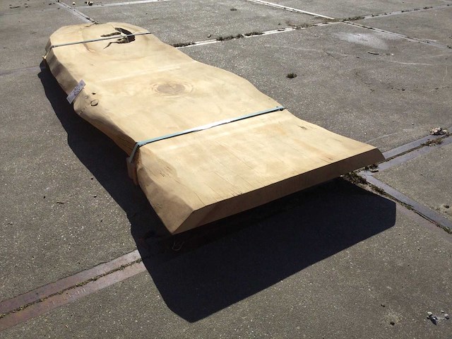 Boomstam tafelblad ceder 2520 x 670 x 60 mm - afbeelding 3 van  8