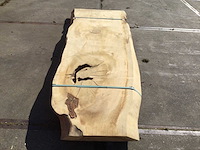 Boomstam tafelblad ceder 2570 x 800 x 80 mm - afbeelding 2 van  9