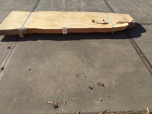 Boomstam tafelblad ceder 2570 x 800 x 80 mm - afbeelding 3 van  9