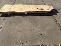 Boomstam tafelblad ceder 2570 x 800 x 80 mm - afbeelding 3 van  9