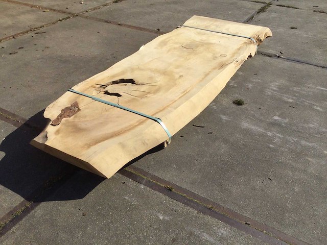 Boomstam tafelblad ceder 2570 x 800 x 80 mm - afbeelding 4 van  9