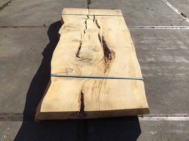 Boomstam tafelblad ceder 2570 x 970 x 120 mm - afbeelding 2 van  8