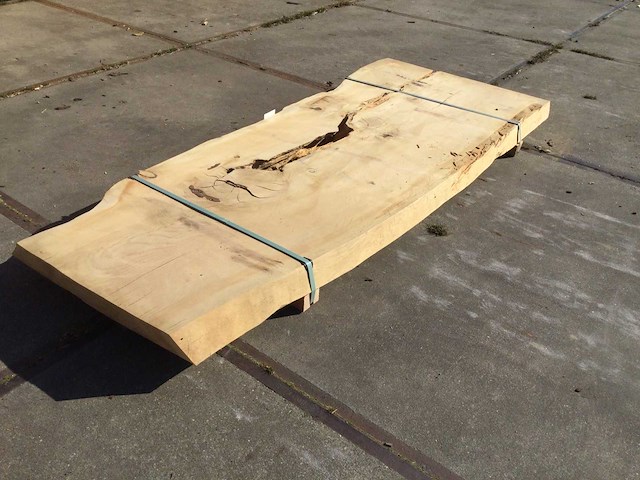 Boomstam tafelblad ceder 2570 x 980 x 90 mm - afbeelding 1 van  7