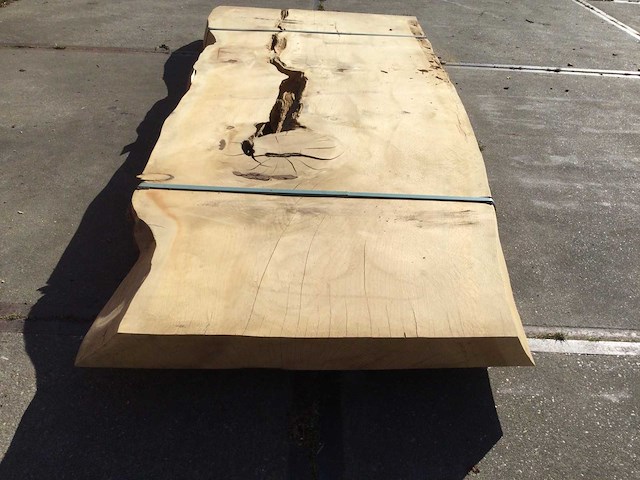 Boomstam tafelblad ceder 2570 x 980 x 90 mm - afbeelding 3 van  7