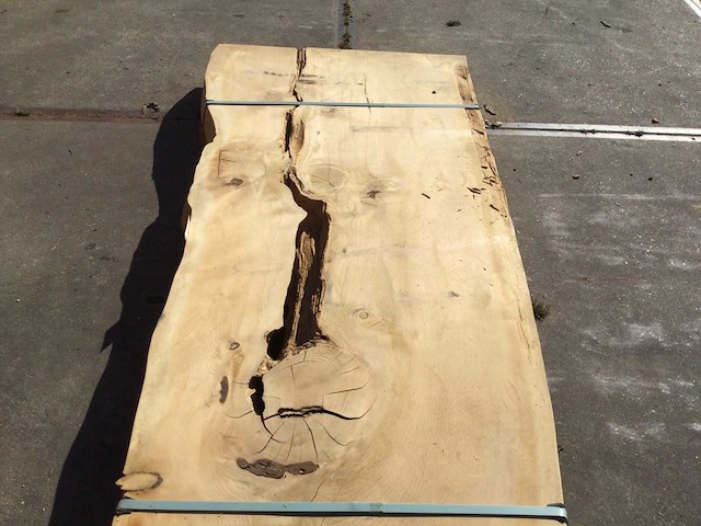 Boomstam tafelblad ceder 2570 x 980 x 90 mm - afbeelding 4 van  7