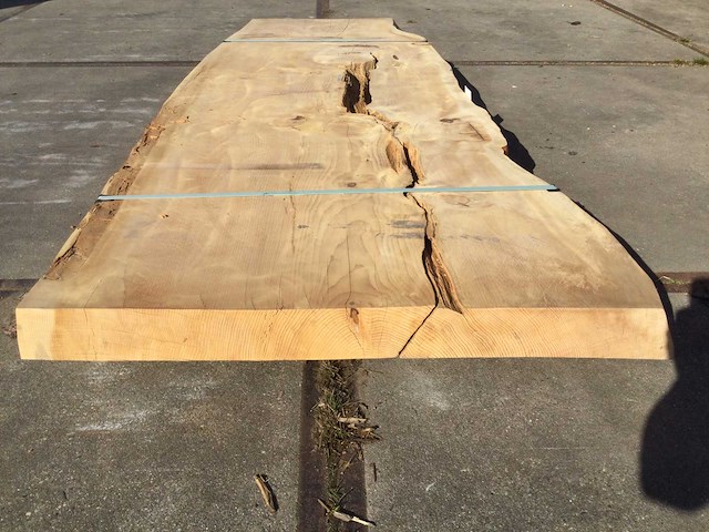Boomstam tafelblad ceder 2570 x 980 x 90 mm - afbeelding 6 van  7