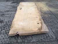 Boomstam tafelblad ceder 2800 x 1150 x 80 mm - afbeelding 3 van  10