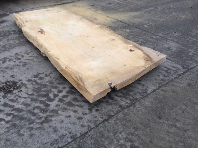 Boomstam tafelblad ceder 2800 x 1150 x 80 mm - afbeelding 1 van  10