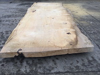 Boomstam tafelblad ceder 2800 x 1150 x 80 mm - afbeelding 4 van  10