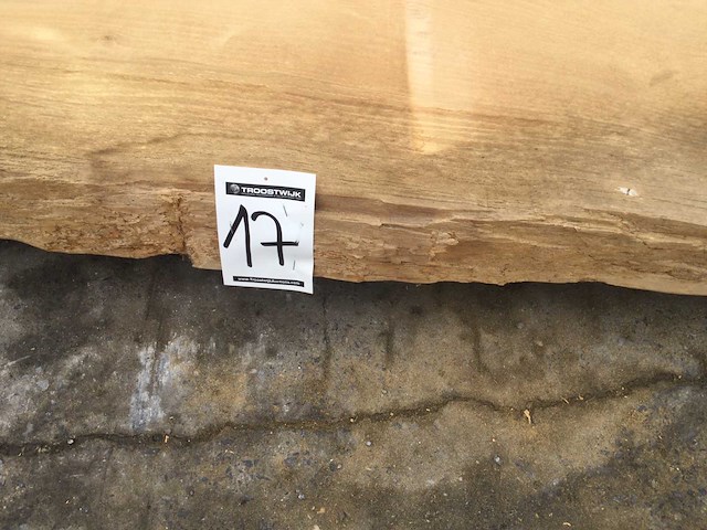 Boomstam tafelblad ceder 2800 x 1150 x 80 mm - afbeelding 10 van  10