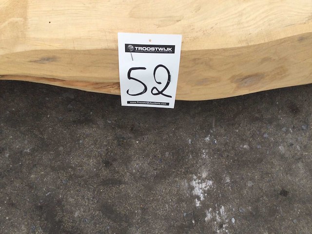 Boomstam tafelblad ceder 2800 x 900 x 80 mm - afbeelding 2 van  10