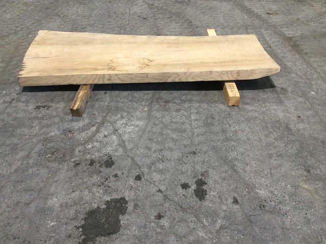 Boomstam tafelblad eiken 1880 x 650 x 85 mm - afbeelding 5 van  8