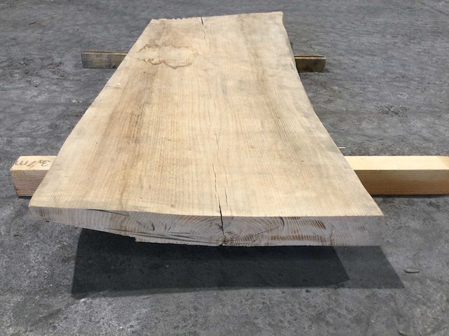 Boomstam tafelblad eiken 1880 x 650 x 85 mm - afbeelding 3 van  8