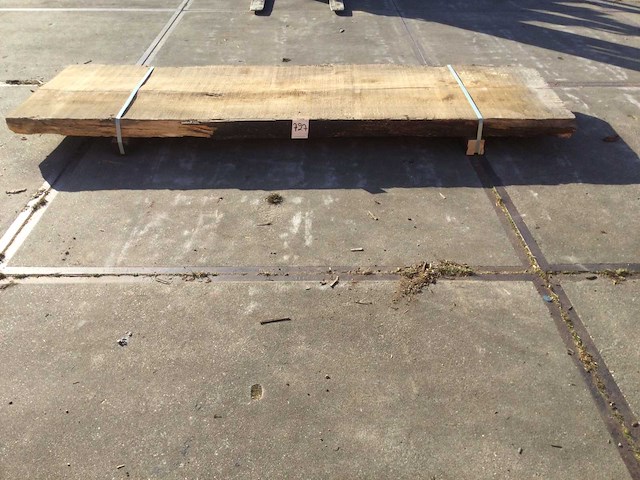 Boomstam tafelblad eiken 2780x800x100mm - afbeelding 5 van  8