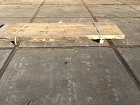 Boomstam tafelblad eiken 2780x800x100mm - afbeelding 7 van  8