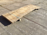 Boomstam tafelblad eiken 2800 x 850 x 70 mm - afbeelding 1 van  8