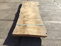 Boomstam tafelblad eiken 2800 x 850 x 70 mm - afbeelding 2 van  8