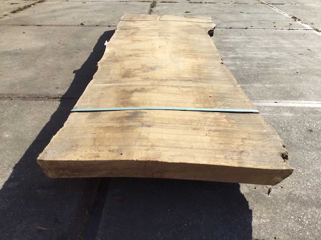 Boomstam tafelblad eiken 2800 x 850 x 70 mm - afbeelding 3 van  8