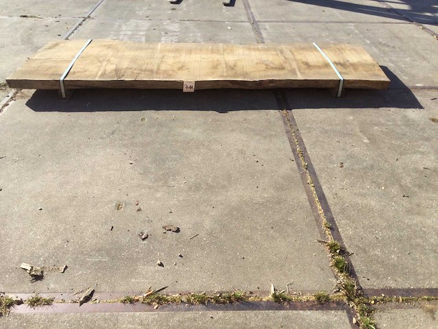 Boomstam tafelblad eiken 2800 x 850 x 70 mm - afbeelding 5 van  8