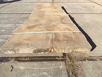 Boomstam tafelblad eiken 2800 x 850 x 70 mm - afbeelding 6 van  8