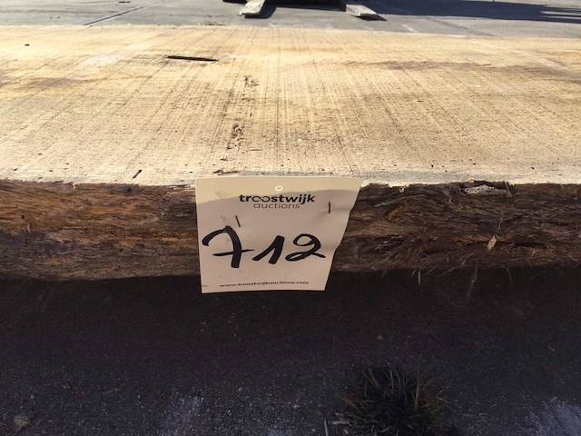 Boomstam tafelblad eiken 2800 x 900 x 70 mm - afbeelding 7 van  7