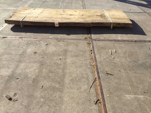 Boomstam tafelblad eiken 2900x1000x90mm - afbeelding 5 van  9