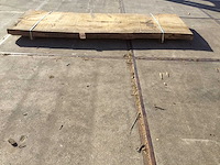 Boomstam tafelblad eiken 2900x1000x90mm - afbeelding 5 van  9