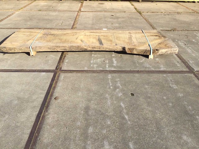 Boomstam tafelblad eiken 2900x1000x90mm - afbeelding 8 van  9