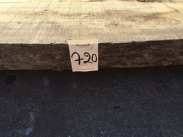 Boomstam tafelblad eiken 2900x1000x90mm - afbeelding 9 van  9