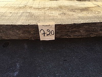 Boomstam tafelblad eiken 2900x1000x90mm - afbeelding 9 van  9