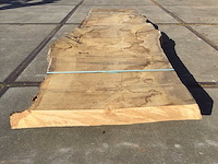 Boomstam tafelblad eiken 2920 x 950 x 90 mm - afbeelding 3 van  5