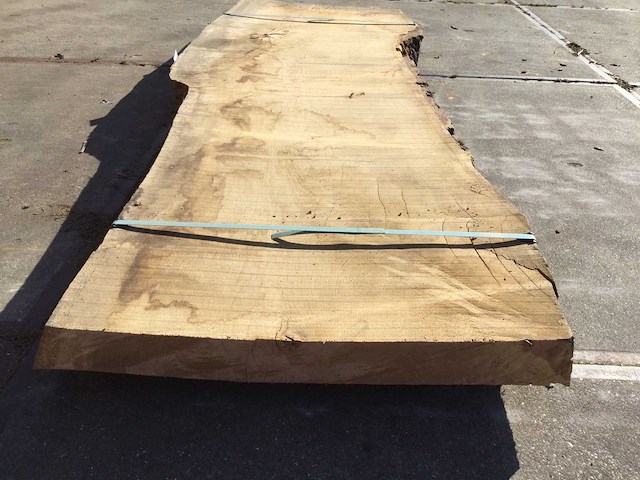 Boomstam tafelblad eiken 2920 x 970 x 90 mm - afbeelding 3 van  8
