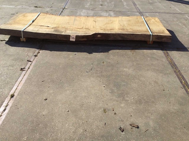 Boomstam tafelblad eiken 2920 x 970 x 90 mm - afbeelding 5 van  8