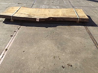 Boomstam tafelblad eiken 2920 x 970 x 90 mm - afbeelding 5 van  8