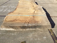 Boomstam tafelblad eiken 2920 x 970 x 90 mm - afbeelding 6 van  8