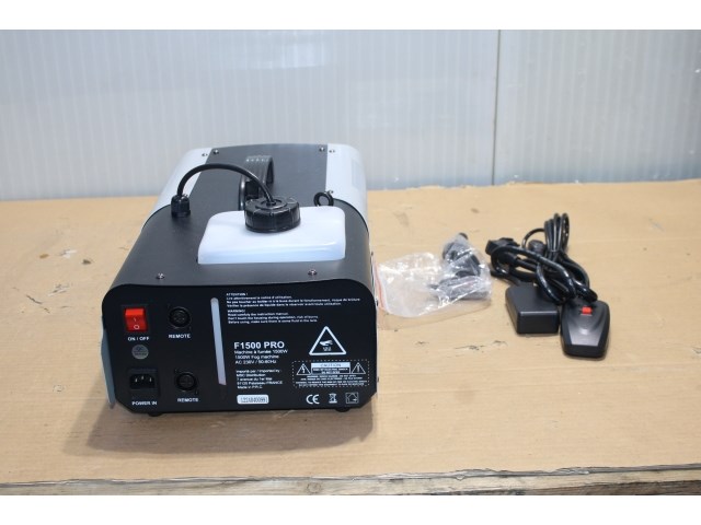 Boomtonedj rookmachine - afbeelding 2 van  6