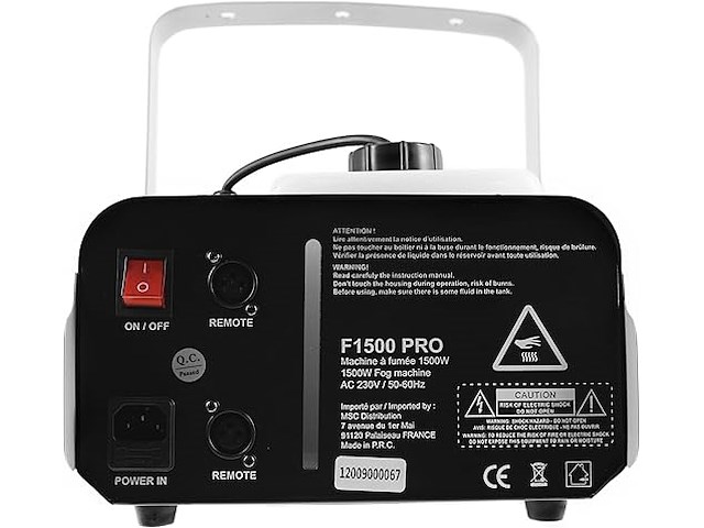 Boomtonedj rookmachine - afbeelding 4 van  5