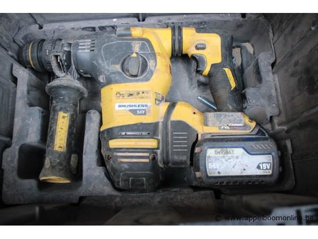 Boorbreekhamer dewalt dch334x vv toebehoren, werking niet gekend - afbeelding 2 van  6