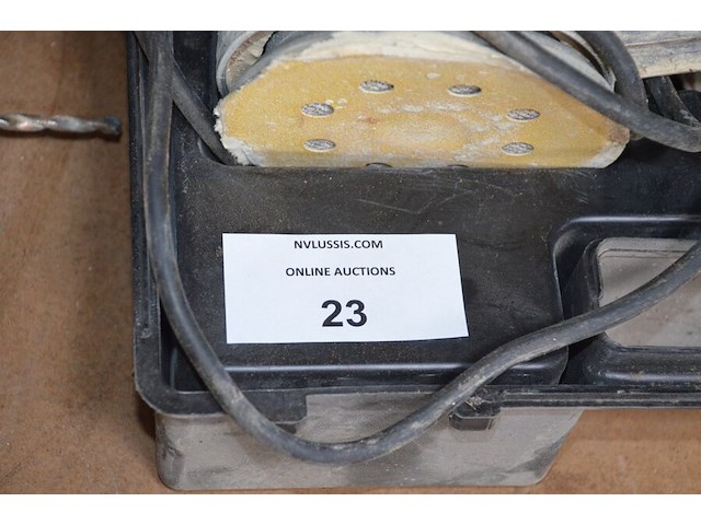 Boorhameer makita (defect) hm1203g, boormachine groene kleur zonder merk, handschuurmachine skil 7425 h1 in koffer (4,9,10) - afbeelding 3 van  15