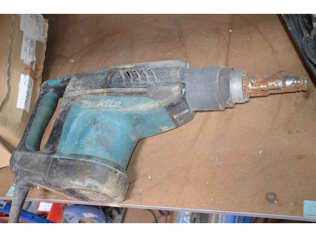 Boorhameer makita (defect) hm1203g, boormachine groene kleur zonder merk, handschuurmachine skil 7425 h1 in koffer (4,9,10) - afbeelding 5 van  15
