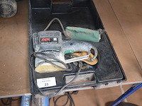 Boorhameer makita (defect) hm1203g, boormachine groene kleur zonder merk, handschuurmachine skil 7425 h1 in koffer (4,9,10) - afbeelding 8 van  15
