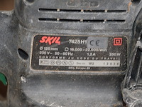 Boorhameer makita (defect) hm1203g, boormachine groene kleur zonder merk, handschuurmachine skil 7425 h1 in koffer (4,9,10) - afbeelding 11 van  15