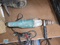 Boorhameer makita (defect) hm1203g, boormachine groene kleur zonder merk, handschuurmachine skil 7425 h1 in koffer (4,9,10) - afbeelding 15 van  15