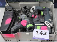 Boorhamer - festool ec tec magazijnadapter - festool toebehoren - extra zaagbladen batterij oplader - festool - afbeelding 1 van  3