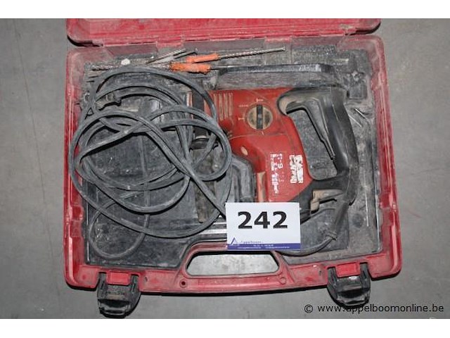 Boorhamer - hilti - scw 70 toebehoren - koffer - afbeelding 1 van  2