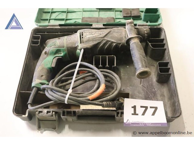 Boorhamer - hitachi - dh 26pb toebehoren - koffer - afbeelding 1 van  3