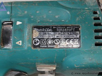 Boorhamer - makita - hr2470 set van 4 betonboren en beitel - makita - diverse maten - afbeelding 2 van  4